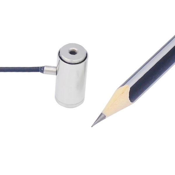 M3 Mounting Hole Miniature Force Sensor With 10mm Diameter 0-200N Force