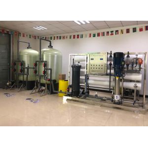 6000LPH Iron Removal Water Systems , Brackish Water System Water Purifier Filter
