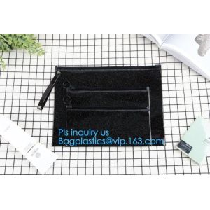 Buy cheap k bag with handle & slider, reclosable pvc clear plastic slider k bag, Reusable slider white small nylon cle from wholesalers