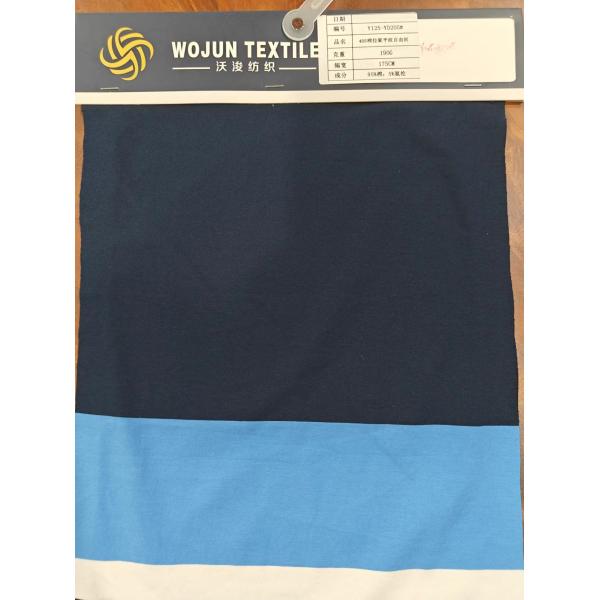 Quality Soft Smooth Comfortable Striped Material Fabric For Polo Shirt for sale