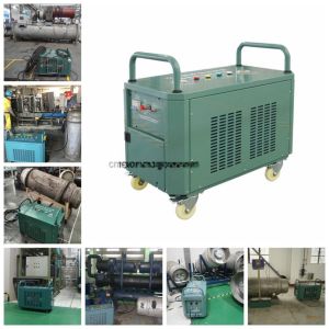 Buy cheap CM5000 oil less freon recovery machine R134a R22 ac recharge machine 2HP screw units recovery charging machine from wholesalers