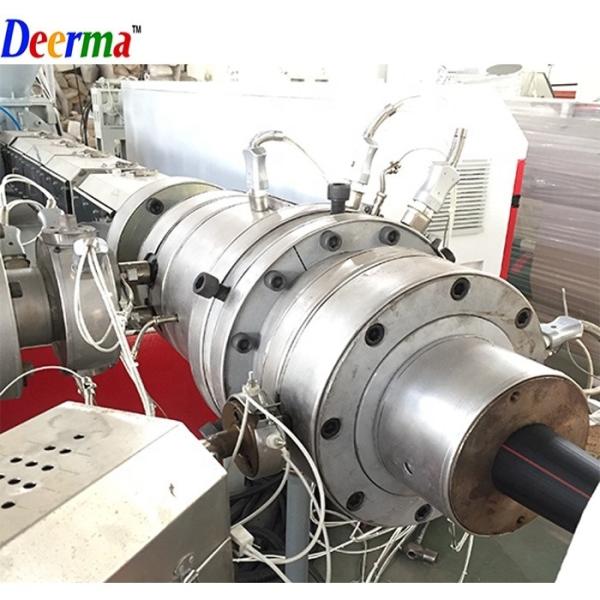 OMRON Temperature Controller Controlled PE Pipe Making Machine for Durable Water