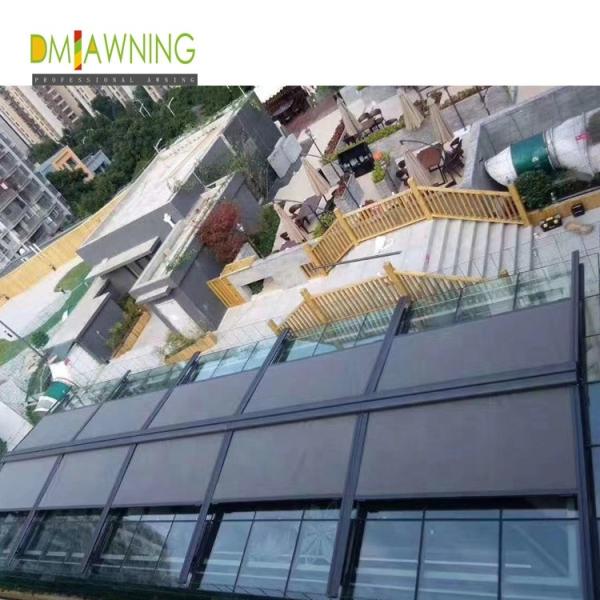 Quality Aluminium Motorized Retractable Pergola Conservatory Skylight Awning for sale