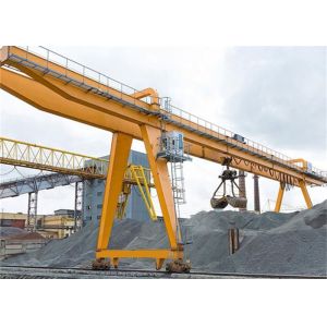 Buy cheap 15t Double Girder Gantry Crane With Grab from wholesalers
