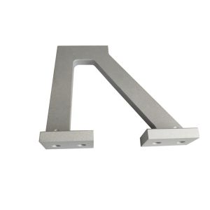 Buy cheap HAVC Aluminum Profile Bracket , Bracket Aluminium Profile Silver Sandblasting Anodizing from wholesalers