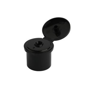 Buy cheap Smooth Black Plastic Flip Top Screw Cap Anti Overflow Liquid Dispenser Cap from wholesalers