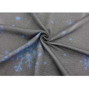 Buy cheap 100% polyester fine jacquard knitted mattress fabric snowflake pattern from wholesalers