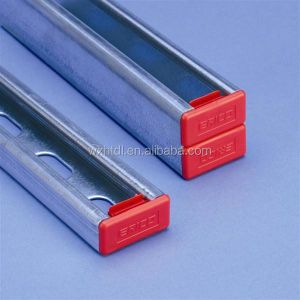 Buy cheap 1 5 8 Unistrut End Caps White Strut Plastic End Cap 25mm 48mm from wholesalers