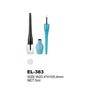 Buy cheap Hot Stamping Logo Empty Eyeliner Bottle In Plastic Leakproof from wholesalers