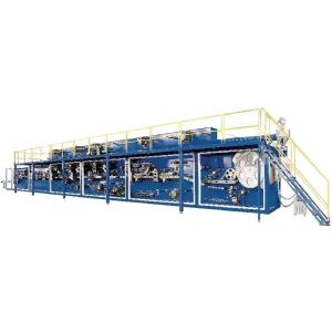 Secondhand Baby Diaper Making Machine Used Semi Automatic Sanitary Napkin