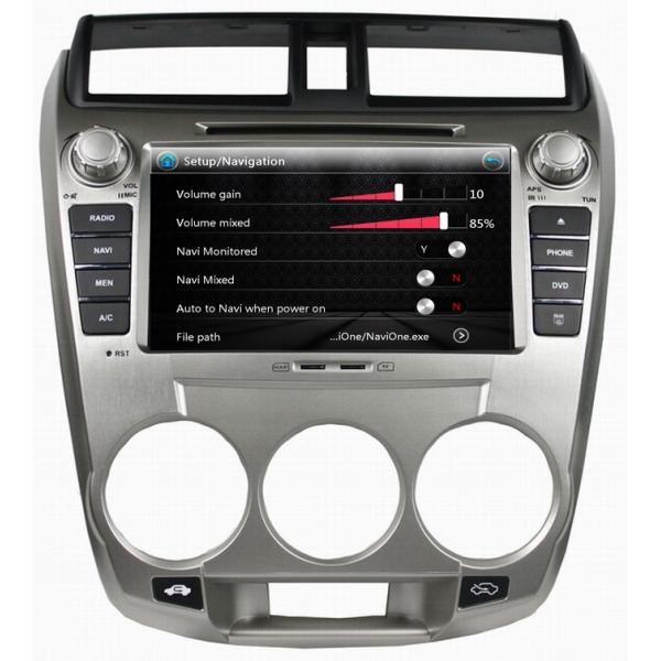 Buy cheap Ouchuangbo Auto Radio Stereo Multime DVD Player for Honda City 1.5L 2008-2012 GPS Navigation iPod USB RDS OCB-8059A from wholesalers