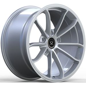 Buy cheap 19x8.5 19x11 Silver 1 Piece Forged Wheels Monblock Alloy Rim 5x130 For Porsch 991 from wholesalers