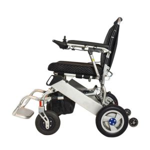 Buy cheap Electric Lightweight Foldable Wheelchair Brushless Aluminum Alloy from wholesalers
