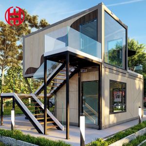 Customized Color Modular Prefab Luxury Villa for Apartment and Office in EU