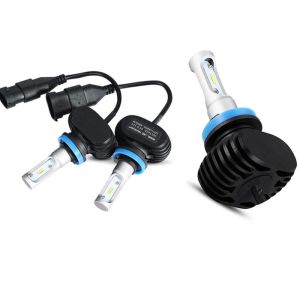 6500K S1 Led Vehicle Bulbs 50W 8000LM Auto Led Headlight Bulb H8 H9 H11