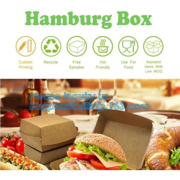Hamburg Box, Bakery, Choco, Boxes With Window, Cookie Boxes, Muffins, Donuts,