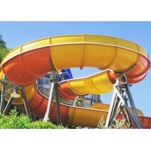 Buy cheap Thrilling Giant Boomerang Water Slide 18.75m Height from wholesalers