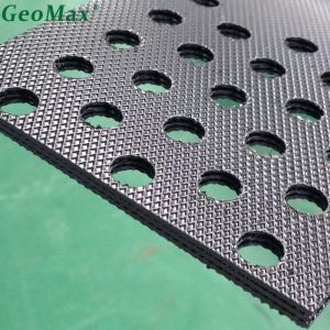 Buy cheap HDPE Geocell 150mm Height 356mm Welding Space For Slop Protection Ground Grid Textured Perforated ESCR OIT from wholesalers