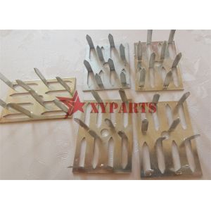 Buy cheap Galvanized Steel 2'' x 1 1/2'' Perofated Impaling Clips For Rock Wool Installtion from wholesalers