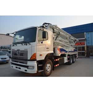 Buy cheap HINO 700 6x4 Chassis 40M Used Concrete Pump Truck ZOOMLION from wholesalers
