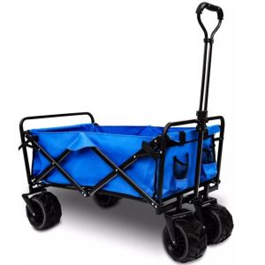 Buy cheap Heavy Duty Garden Pull Wagon Collapsible High Strength Customizable from wholesalers