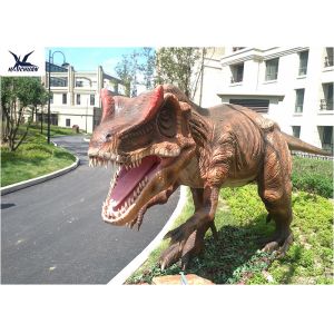 Buy cheap Robot T Rex Outdoor Dinosaur With Mouth Open And Close / Eyes Blink from wholesalers