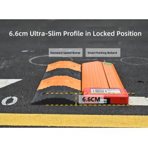 Smart Parking Lock RPL-HC10A: 4G Remote Control IP68 Waterproof Design