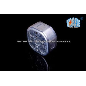 Buy cheap 1-7/8" Deep 4” Octagon steel GalvanizedConduit Boxes , Draw construction , tWith five 1/2" and four 3/4" KOS from wholesalers