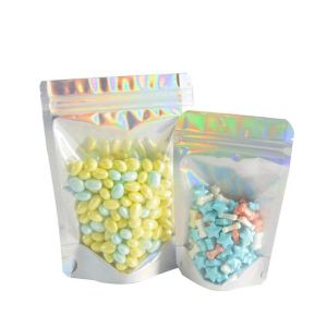 Buy cheap Three Side Seal Stand Up Zipper Pouch Resealable Gravure Printing from wholesalers