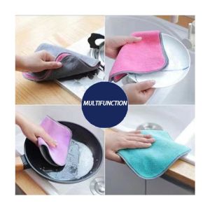 Customizable Rectangle Kitchen Towel Absorbent and Non-Shedding Microfiber