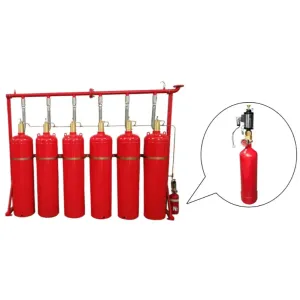 Buy cheap Flexible Structure FM200 Gas Suppression System 4.2MPa Red from wholesalers
