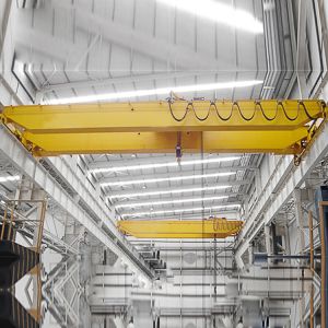 Buy cheap QD EOT Double Girder Overhead Travelling Crane 15T Electric Hoist from wholesalers