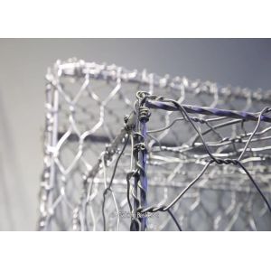 60x80 80x100 80x120 100x120 Weave Galvanized Gabion Mesh Control Flood