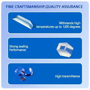 High Purity Clear Fused Quartz Plate with Precision Tolerance for Optical