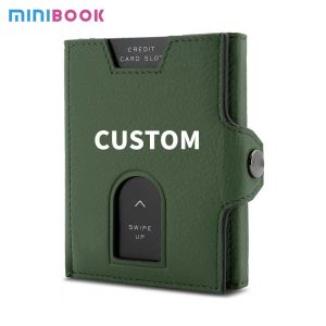 Buy cheap Custom Card Holder Wallet for Men Slim and Practical Nylon Lining Coin Purse Included from wholesalers