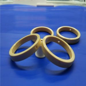 Buy cheap 99.7% High Temperature Alumina 80 HRA Ceramic Insulation Ring from wholesalers