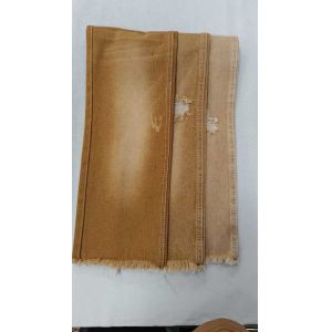 10.6oz DARK KHAKI 10x7 with full width 180cm No elastic Denim fabric JSD3023DK-R