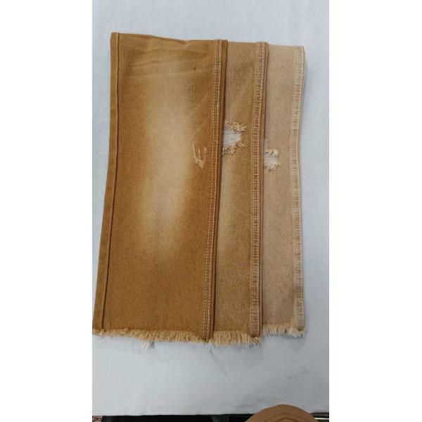 10.6oz DARK KHAKI 10x7 with full width 180cm No elastic Denim fabric JSD3023DK-R