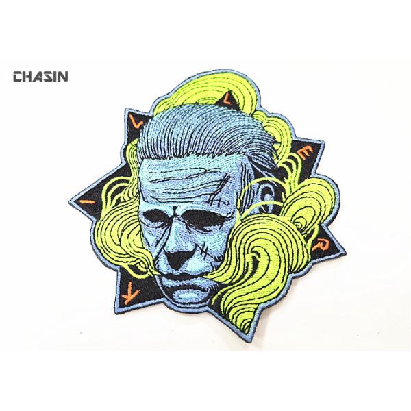 Quality Embroidered Emblems Velcro Patches For Apparel , Uniform , Cap for sale