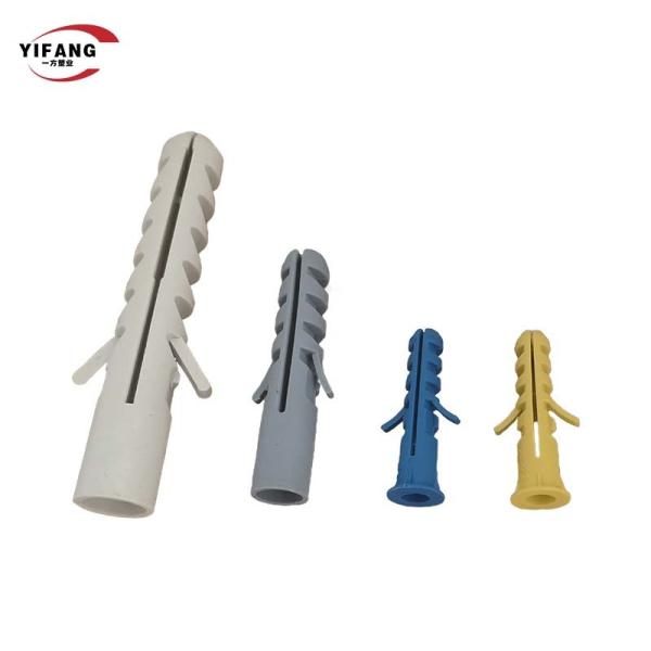 Quality Wall Plug Hammer 75mm Plastic Expansion Anchor With Screw for sale