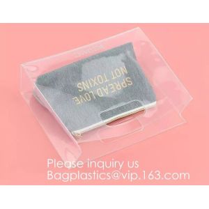 Buy cheap Promotion Transparent Clear Shopping Pvc Bag With Custom Print Nylon & PVC Material Combined Custom Tote Bag Shopping Ba from wholesalers