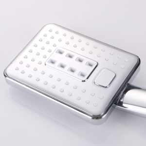 Buy cheap ABS 3 function handheld shower with button from wholesalers