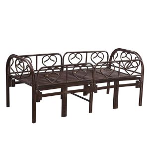 Buy cheap Baking Paint Metal Frame Single Iron Bed Frame from wholesalers