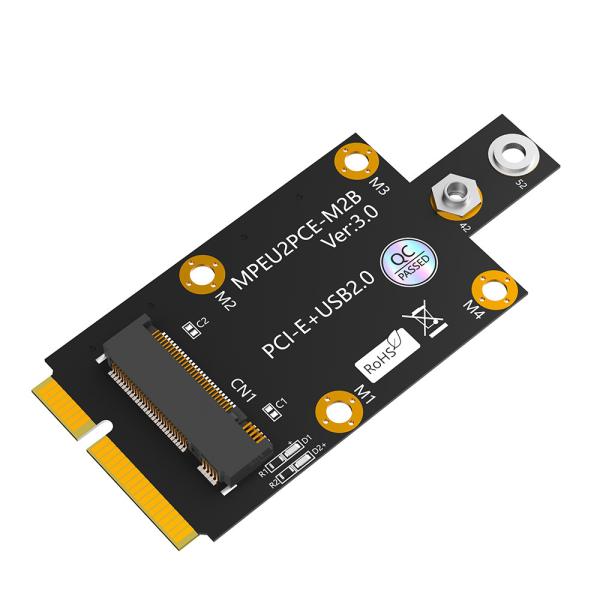 Quality Mini PCI-E  to NGFF M.2 B-Key Adapter with Dual NANO SIM Card Slot 3G/4G/5G WWAN Module in Stock for sale