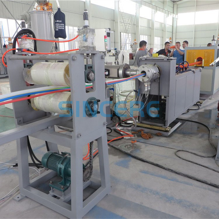 Buy cheap HDPE COD Spiral Protector Pipe Extrusion Lines PE Pipe Extrusion Machine from wholesalers