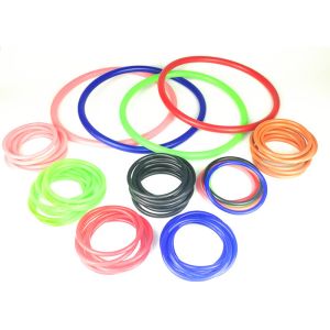 Buy cheap Bright Color Silicone Rubber Seal Rings / Rubber Ring Gasket Anti - Aging from wholesalers
