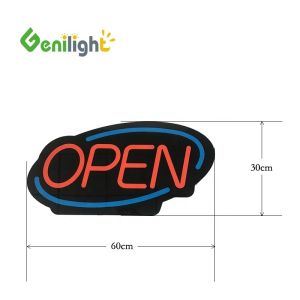 Buy cheap High Attraction 60*30cm LED Neon Open Sign with Hanging Chain Photo Media Recommended from wholesalers