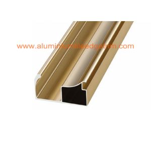 Buy cheap Customized Aluminium Cabinet Door Profiles , Aluminium Profile For Kitchen product