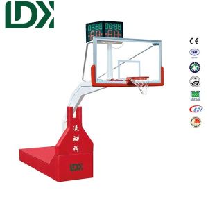 Buy cheap Durable Basketball Equipment Set Electric Hydraulic Folding Basketball Stand from wholesalers