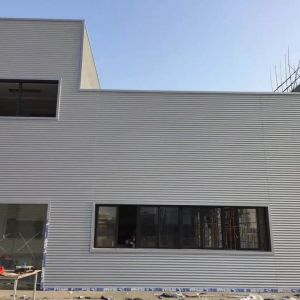 Buy cheap Q355B PU Portable Curtain Wall Aluminium Panel Wall 2.5mm For Outdoor Building from wholesalers